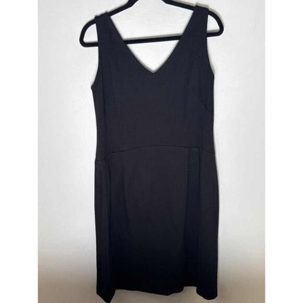 Lauren Ralph Lauren Black Sleeveless Knee Length Dress Sz 12